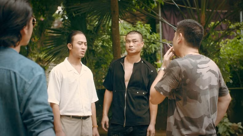 Cặp "bài trùng" Quốc Đam - Duy Hưng trong phim.