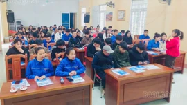 70 đoàn viên thanh niên xã Lâm Thượng được tập huấn kỹ năng phòng, chống lừa đảo không gian mạng