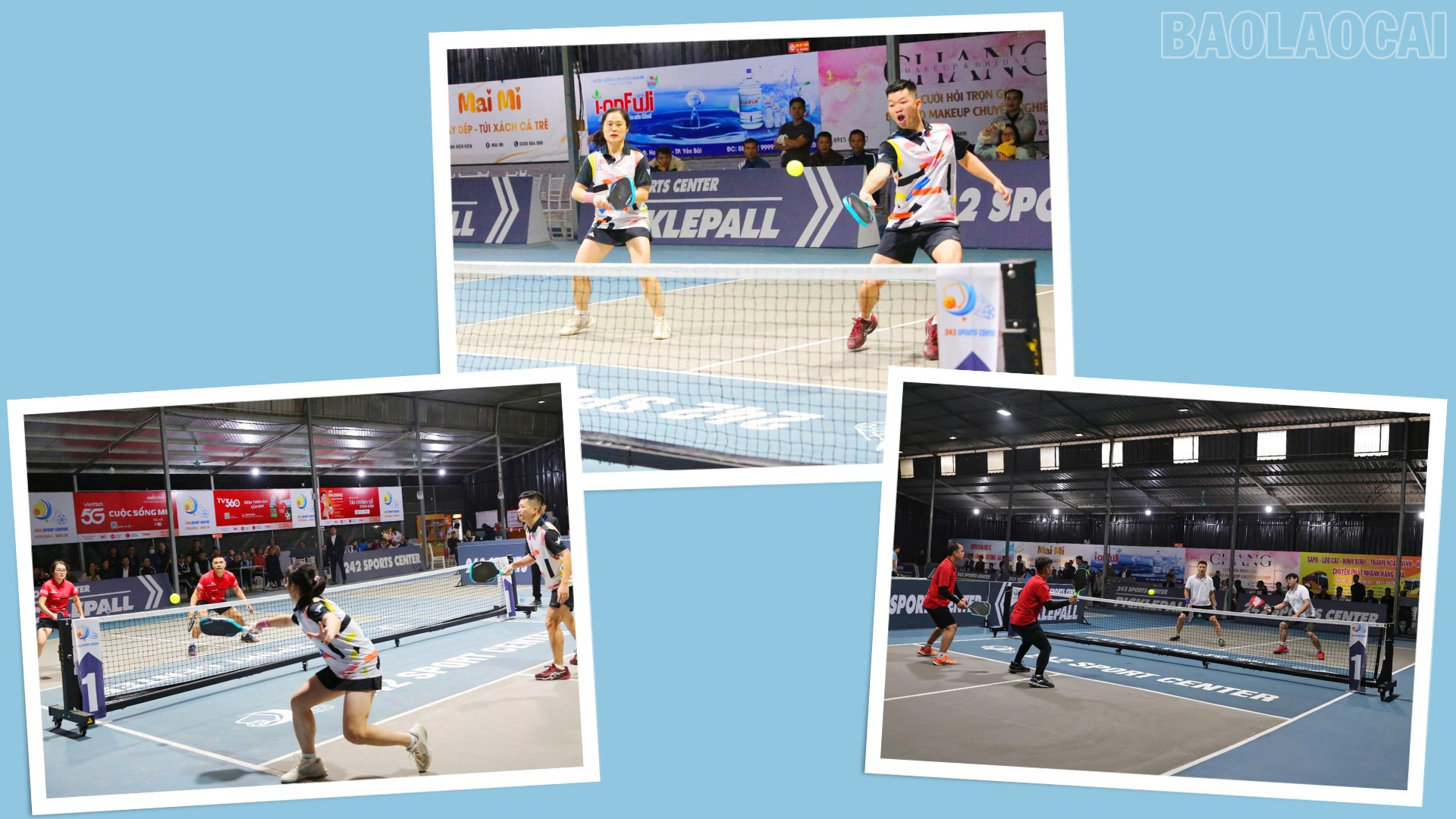 Pickleball là môn thể thao được nhiều người tham gia tập luyện. baolaocai-tr_2.png