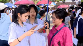Thí sinh Lào Cai hoàn thành kỳ thi vào lớp 10 THPT không chuyên
