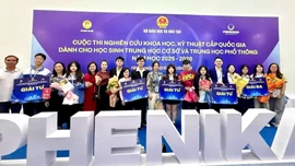 Lào Cai giành 5 giải tại Cuộc thi khoa học, kỹ thuật cấp quốc gia