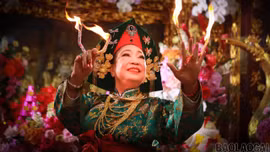 “Khánh tiệc Đức thánh Mẫu” đền Mẫu Lào Cai - đậm đà văn hóa tâm linh