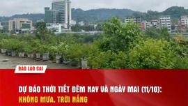 Dự báo thời tiết đêm nay và ngày mai (11/10): Không mưa, trời nắng