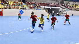 Hơn 200 vận động viên dự Giải bóng đá nhi đồng tỉnh Lào Cai