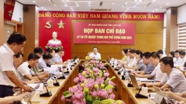 Họp Ban chỉ đạo kỳ thi tốt nghiệp THPT năm 2025 tỉnh