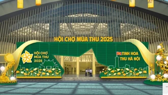 Sẵn sàng cho Hội chợ Mùa thu