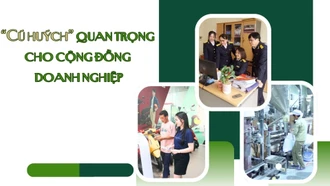 “Cú huých” quan trọng cho cộng đồng doanh nghiệp 