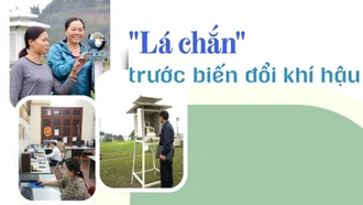 "Lá chắn" trước biến đổi khí hậu 