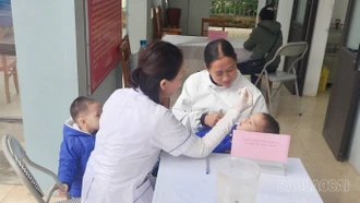 Gần 100% trẻ em từ 6 đến dưới 60 tháng tuổi được bổ sung vitamin A