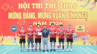 Bế mạc Hội thi thể thao “Mừng Đảng, Mừng Xuân Bính Ngọ” năm 2026 