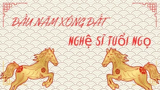Đầu năm xông đất nghệ sĩ tuổi Ngọ
