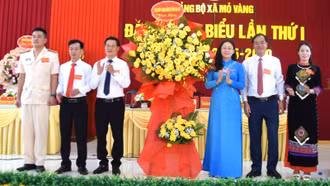 Tập trung mọi nguồn lực, phấn đấu xây dựng xã Mỏ Vàng đạt chuẩn nông thôn mới vào năm 2030