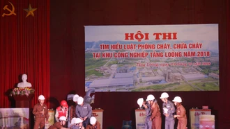 Chi nhánh Luyện đồng Lào Cai đoạt giải Nhất Hội thi “Tìm hiểu Luật Phòng cháy, chữa cháy”