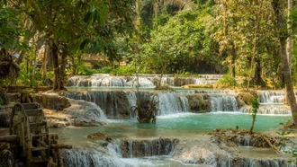 Thác Khuangsi mát lành giữa Luang Prabang bình yên