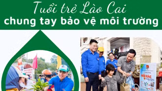Tuổi trẻ Lào Cai chung tay bảo vệ môi trường
