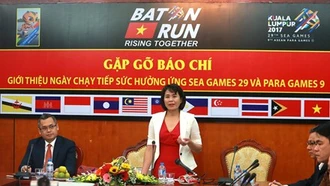 Chạy tiếp sức hưởng ứng SEA Games 29