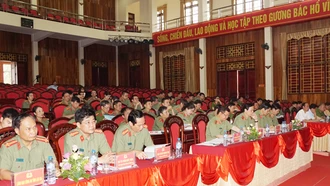 Giao ban công tác xây dựng phong trào “Toàn dân bảo vệ an ninh Tổ quốc” năm 2017