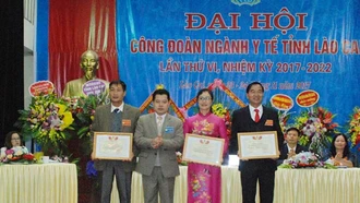 Đại hội Công đoàn ngành Y tế Lào Cai lần thứ VI