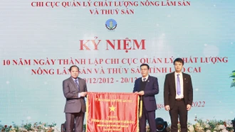 Chi cục Quản lý chất lượng nông lâm sản và thủy sản Lào Cai kỷ niệm 10 năm thành lập