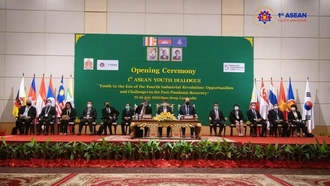 Đoàn đại biểu Việt Nam tham dự đối thoại thanh niên ASEAN năm 2022