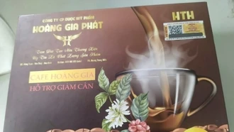 Cục An toàn thực phẩm cảnh báo cafe giảm cân Hoàng Gia chứa chất cấm