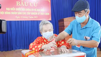 Tỉnh đầu tiên công bố kết quả bầu đại biểu HĐND