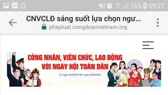 Trên 30.000 người dự thi trực tuyến tìm hiểu pháp luật về bầu cử đại biểu Quốc hội và HĐND các cấp 