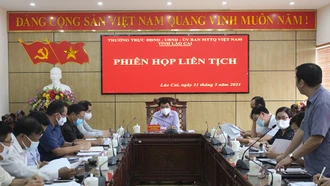 Thường trực HĐND tỉnh tổ chức phiên họp liên tịch