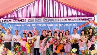 Công ty TNHH Môi trường công nghiệp Hoàng Yến kỷ niệm 8 năm thành lập 