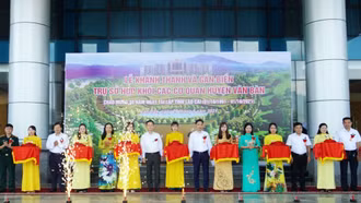 Văn Bàn: Khánh thành công trình Trụ sở hợp khối các cơ quan huyện