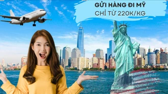 Bảng giá gửi hàng đi Mỹ giá rẻ siêu tốc