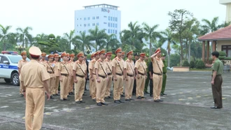 Lào Cai ra quân tổng kiểm soát phương tiện giao thông đường bộ