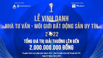 8 hạng mục giải thưởng với tổng giá trị 2 tỷ đồng tại sự kiện dành cho nhà môi giới bất động sản