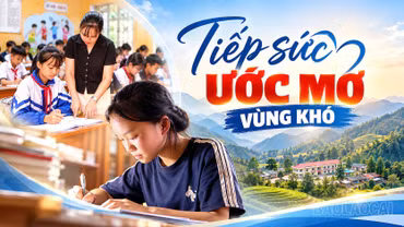 Tiếp sức ước mơ vùng khó