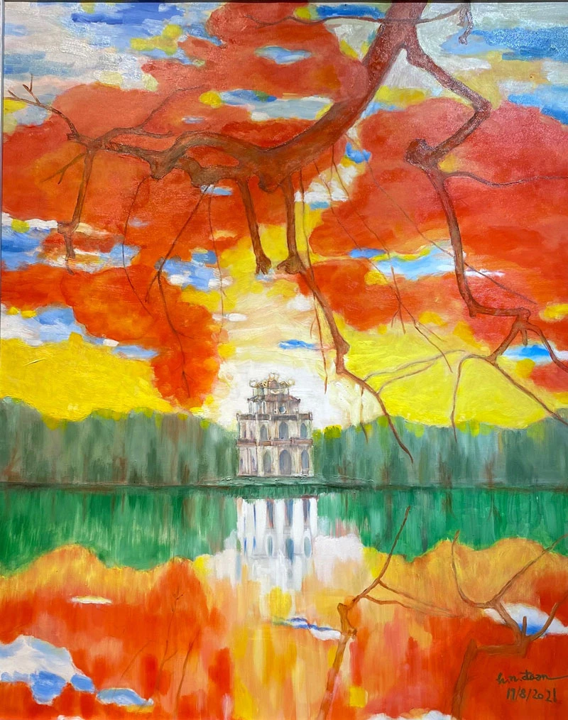 “Dấu ấn 2021” của gần 70 họa sĩ lão thành -0