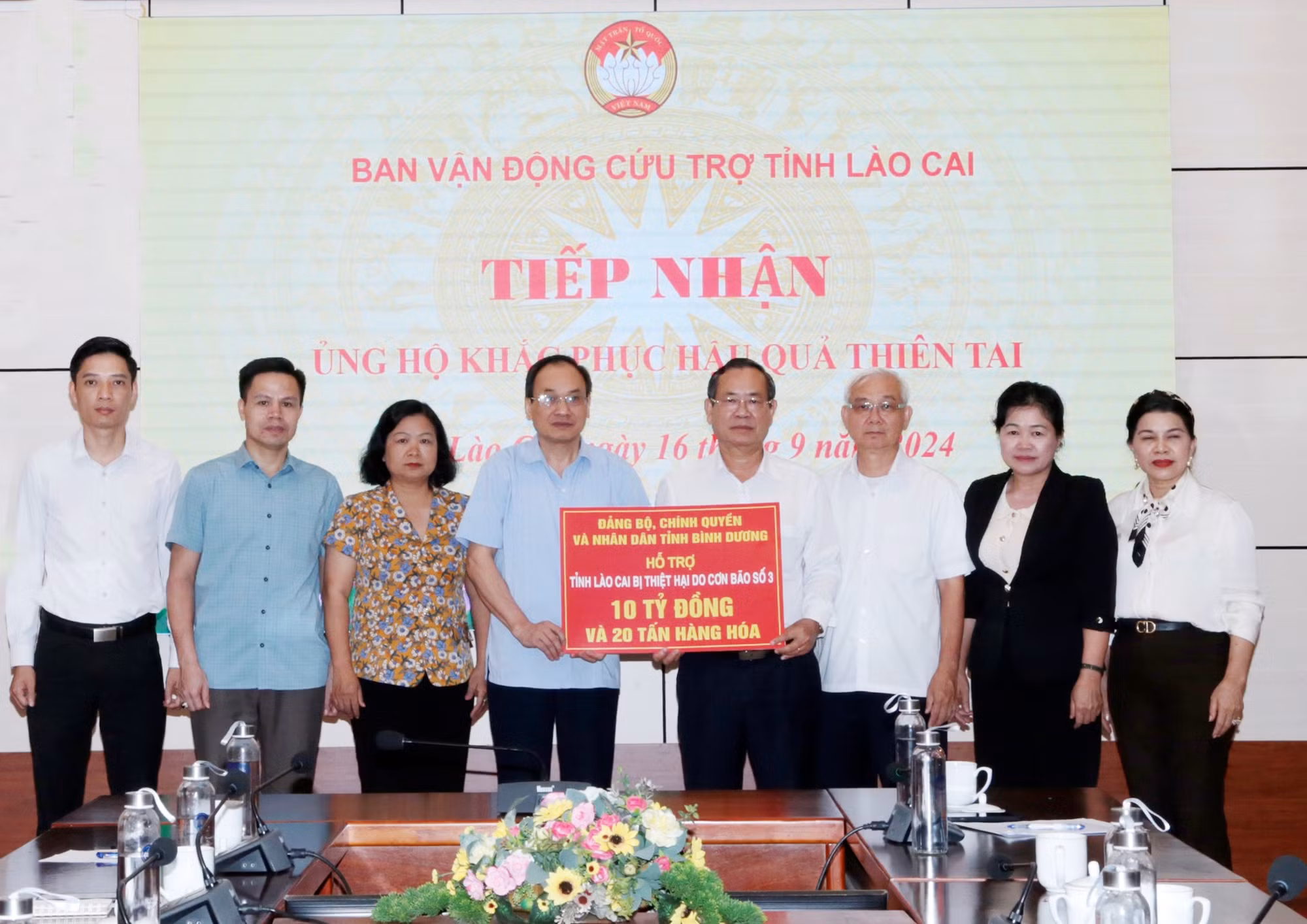 Chủ tịch Ủy ban MTTQ tỉnh: Nhân dân các dân tộc Lào Cai luôn trân quý, khắc ghi sự sẻ chia của đồng bào cả nước 