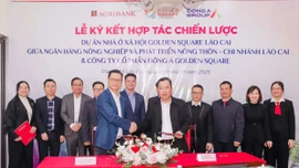 Agribank Chi nhánh tỉnh Lào Cai ký thỏa thuận hợp tác chiến lược về tài trợ cho vay ưu đãi phát triển nhà ở xã hội