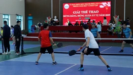 Hơn 200 vận động viên tham gia Giải Pickleball mừng Đảng, mừng Xuân Ất Tỵ 2025 ngành giáo dục thành phố Lào Cai