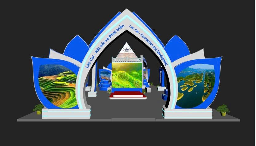Phối cảnh Khu triển lãm sản phẩm tiêu biểu, đặc trưng của tỉnh Lào Cai. z7129808111346-beaca1f51c2d51a4db71d322aa68d051.jpg