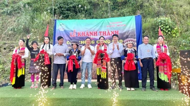 Xã Lao Chải khánh thành cầu Chống Cáng Dào