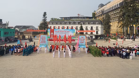 Gần 500 vận động viên tham dự Đại hội Thể dục thể thao cụm Sa Pa lần thứ I, năm 2026