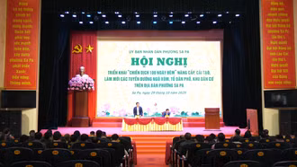 Phường Sa Pa triển khai "chiến dịch 100 ngày đêm" nâng cấp, cải tạo các tuyến đường giao thông 