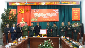 Phó Bí Thư Thường trực Tỉnh ủy Hoàng Giang thăm và chúc Tết tại xã Mường Khương