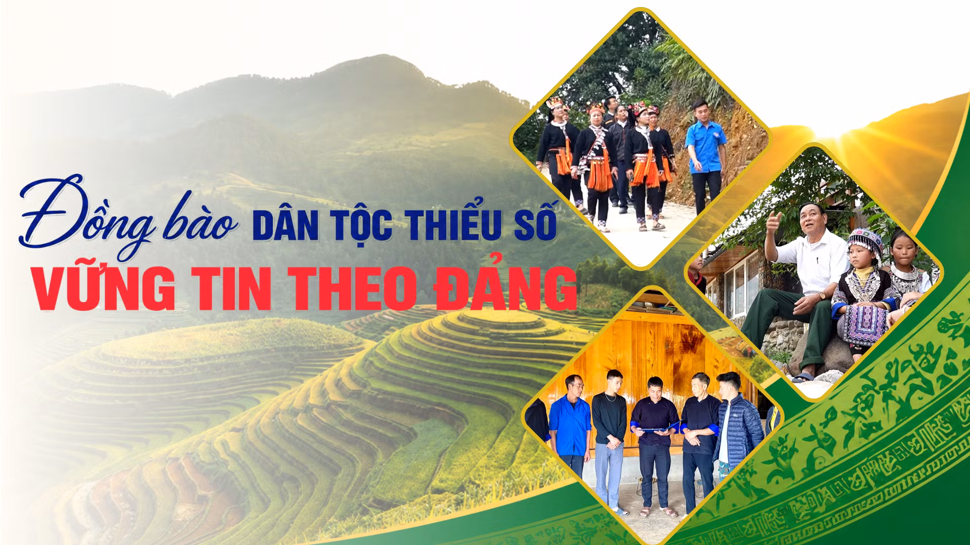 Đồng bào dân tộc thiểu số vững tin theo Đảng
