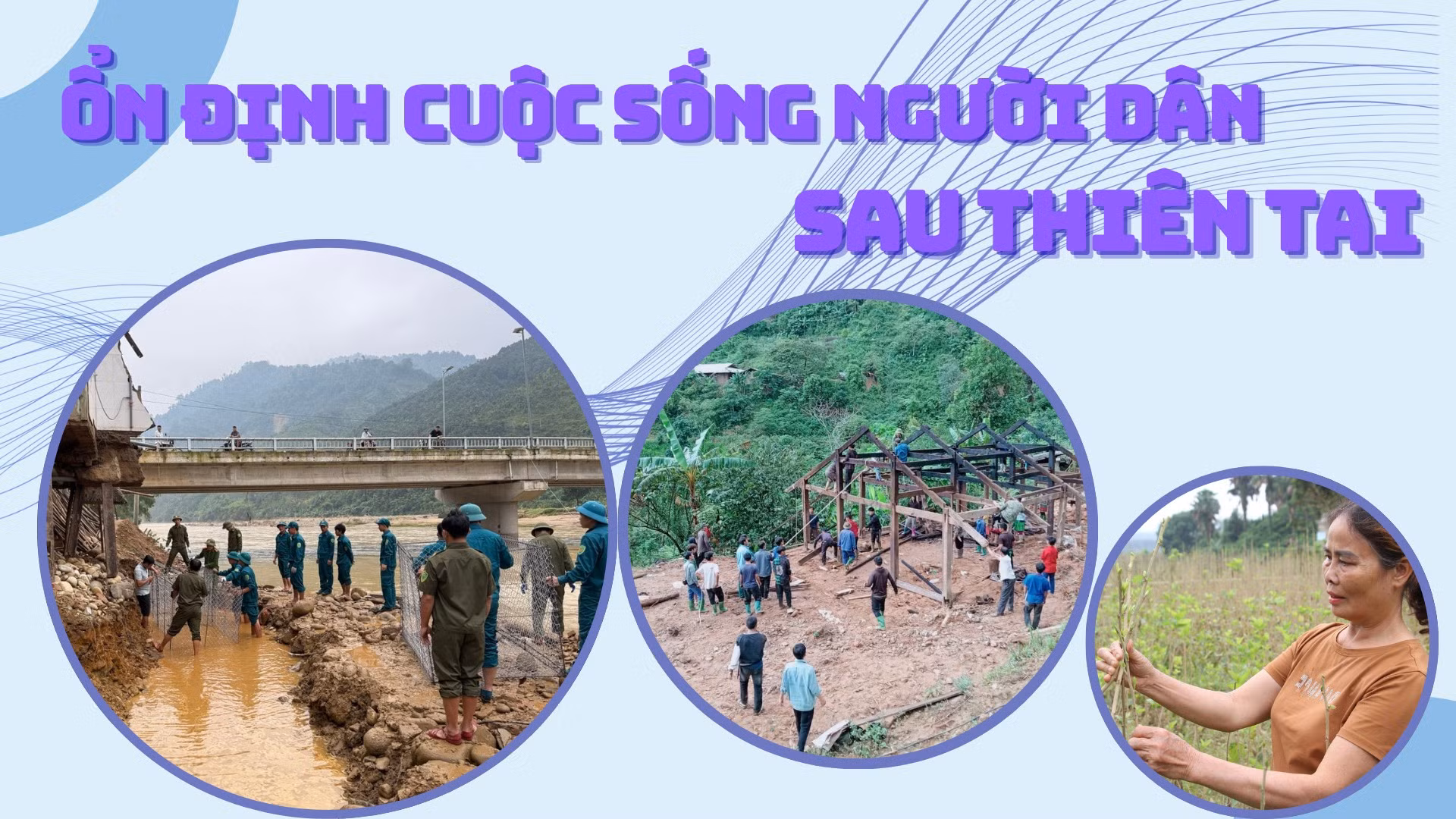 Ổn định cuộc sống người dân sau thiên tai