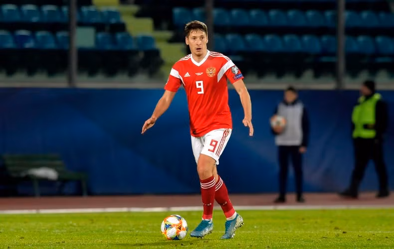 Kuzyayev là ngôi sao được chú ý của đội tuyển Nga.