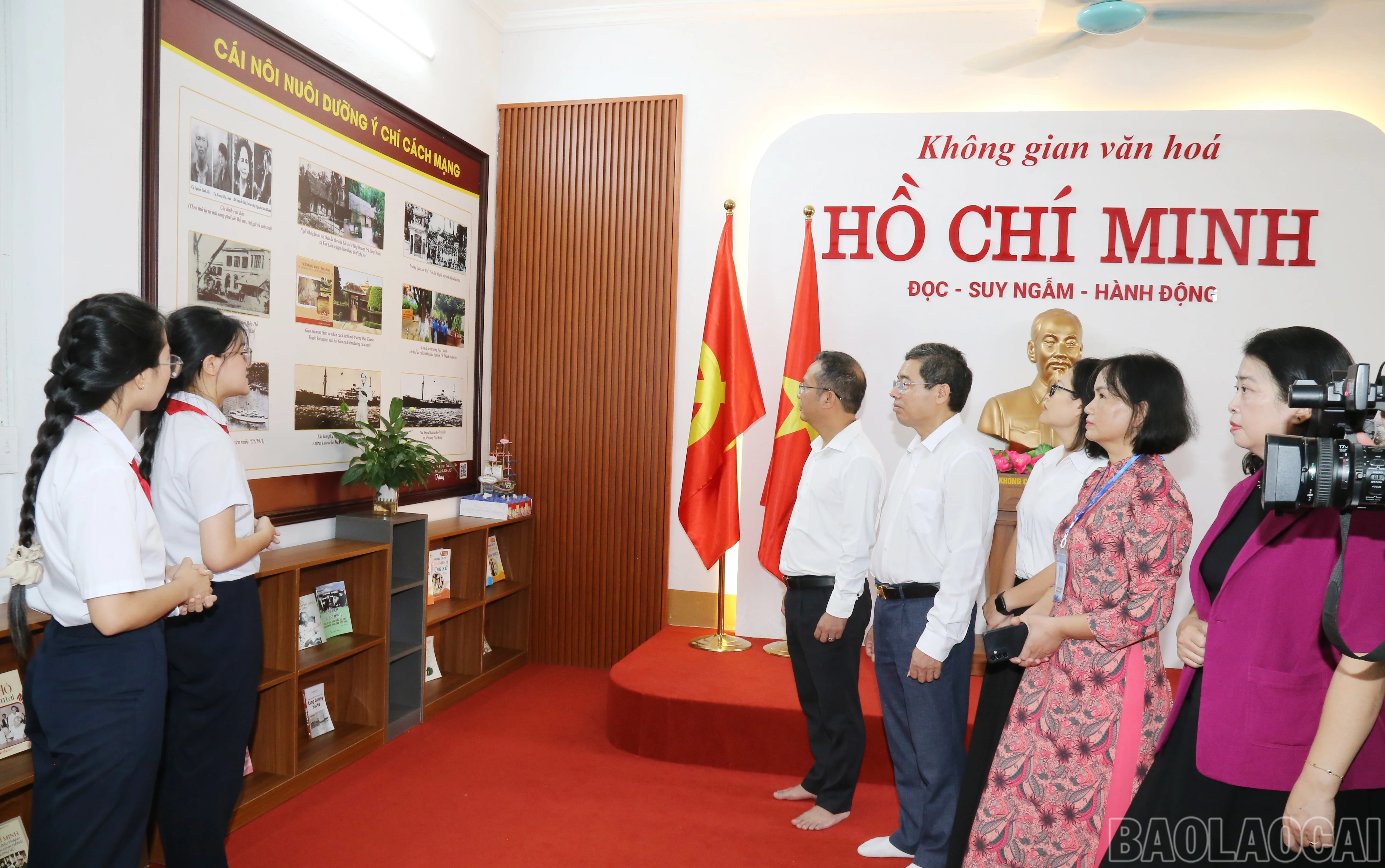 Ra mắt Không gian văn hóa Hồ Chí Minh trên địa bàn phường Lào Cai ảnh 5