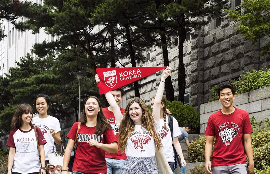 Sinh viên trường Đại Học Hàn Quốc. Ảnh minh họa
