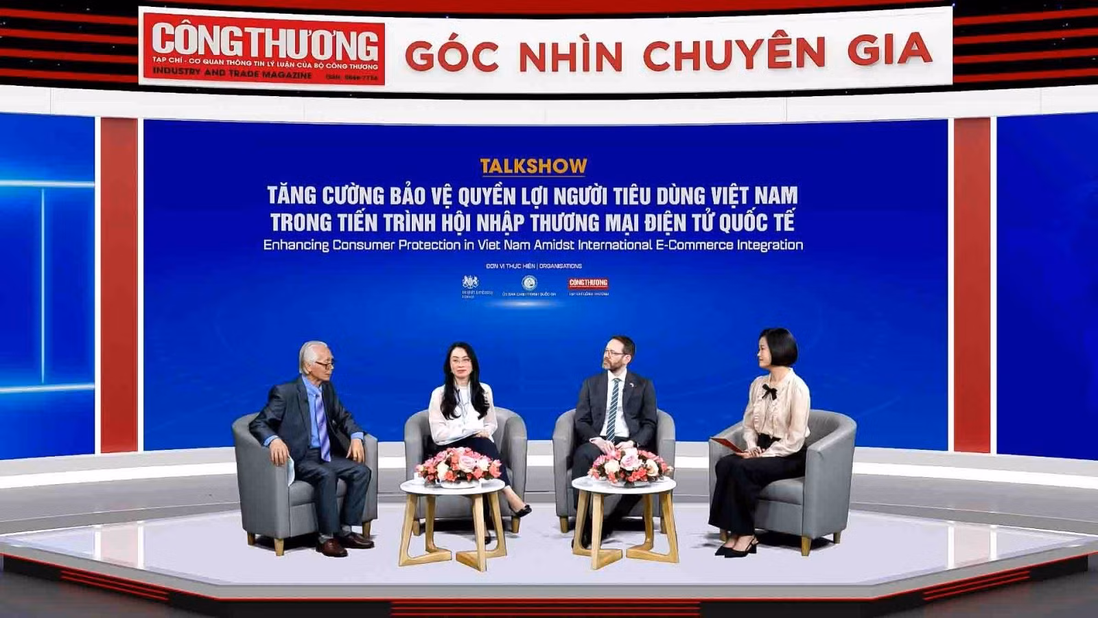 Toạ đàm trực tuyến “Tăng cường bảo vệ quyền lợi người tiêu dùng Việt Nam trong tiến trình hội nhập thương mại điện tử quốc tế”.