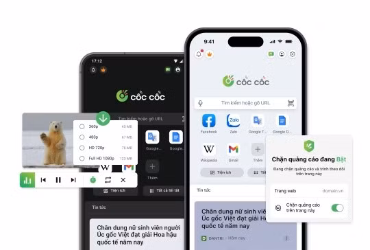 Cho đến nay, Cốc Cốc vẫn đang là trình duyệt “make in Việt Nam” duy nhất được cung cấp đến tay người dùng internet trong nước.